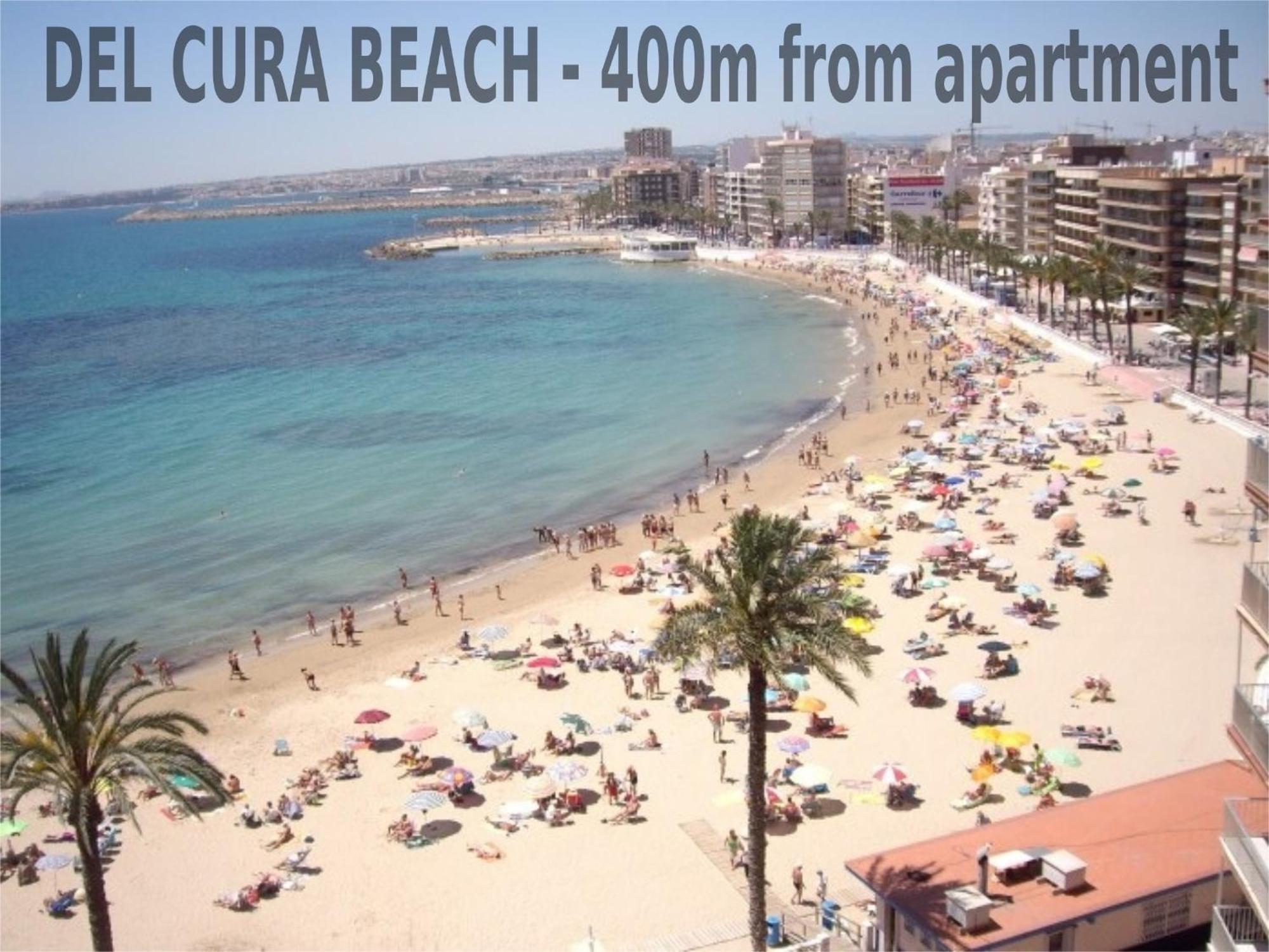 Casa Magdalena 2-bedroom Between The Locos And Del Cura Beaches Apartamento Torrevieja